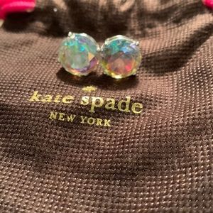 Kate Spade Clear Stud Earrings